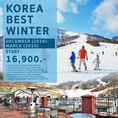 ทัวร์เกาหลี BEST WINTER 5 วัน 3 คืน  เริ่มเพียง 16,900 บาท