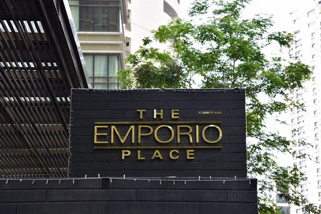 or rent At Condo Emporio Place on Sukhumvit soi 24 ,28th fl., River view, 82.6 Duplex 1 bed 2 bath รูปที่ 1
