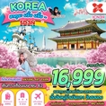 ทัวร์เกาหลี ICN34 บินบ่าย กลับดึก (5D3N) เริ่มเพียง 16,999 บ.