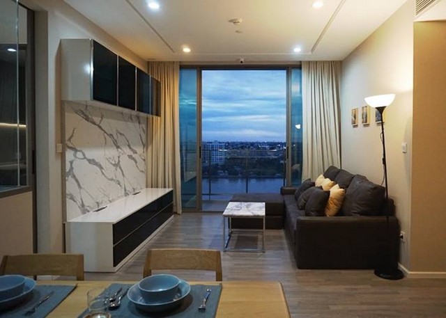 333 Riverside by LH  2Bed 2Bath  ตึกเอ ชั้นที่ 13 ห้องมุม วิวโค้งน้ำ แม่น้ำเจ้าพระยา เต็มๆ รูปที่ 1