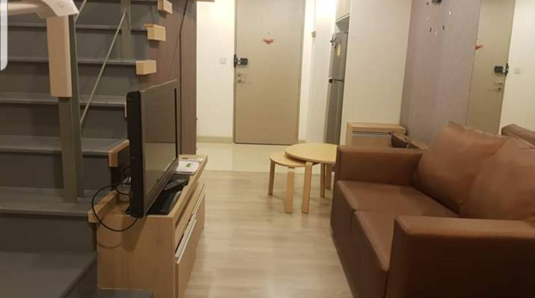 ฿฿฿฿ For rent Duplex 1 bedsroom at ideo mobi sukhumvit 81 near BTS onnut  ฿฿฿฿ รูปที่ 1