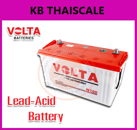 แบตเตอรี่ตะกั่ว-กรด Lead-Acid Battery ยี่ห้อ Volta ทนทานตลอดอายุการใช้งาน รูปที่ 1