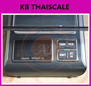 เครื่องชั่งดิจิตอลแบบพกพา พิกัด 3kg รุ่น BL-01 ราคาประหยัด รูปที่ 3