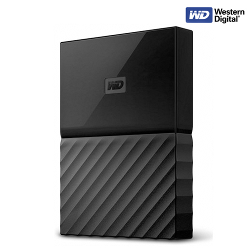 1 TB HDD EXT 2.5″ WD MY PASSPORT BLACK (WDBYNN0010BBK) รูปที่ 1