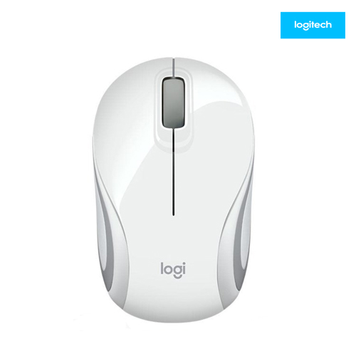 Logitech M187 Mini Wireless Mouse White รูปที่ 1