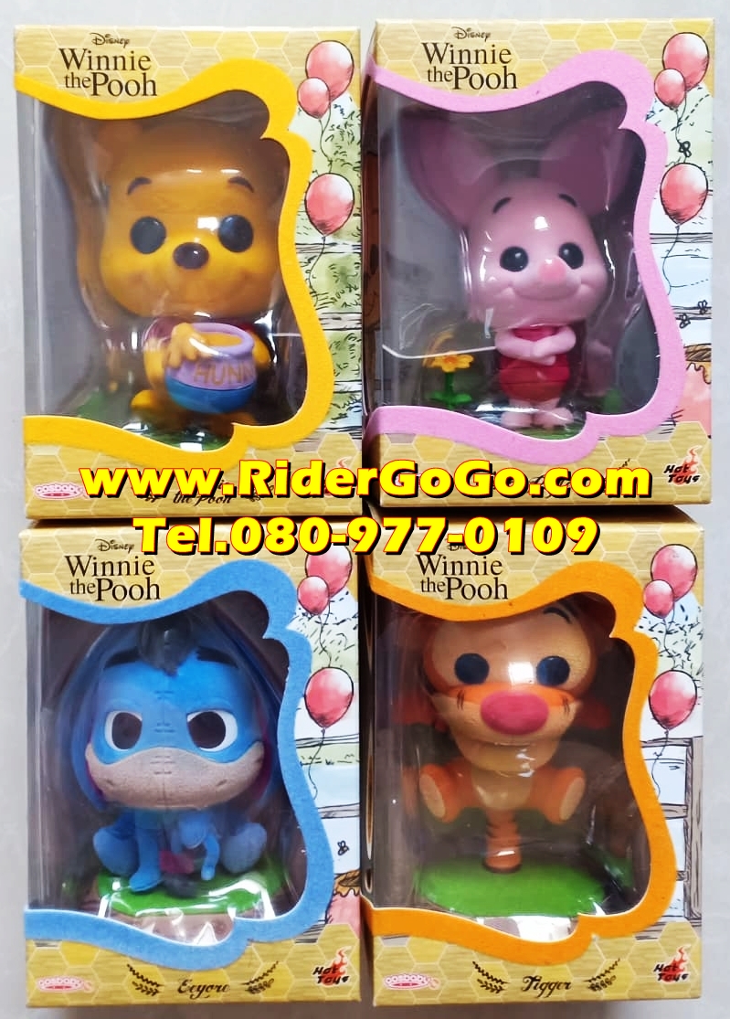 โมเดลคอสเบเบี้ของแท้จากฮอตทอย วินนี่เดอะพู และผองเพื่อน Hot Toys Winnie the Pooh and friends Cosbaby Collectible set ของใหม่ทุกกล่อง รูปที่ 1