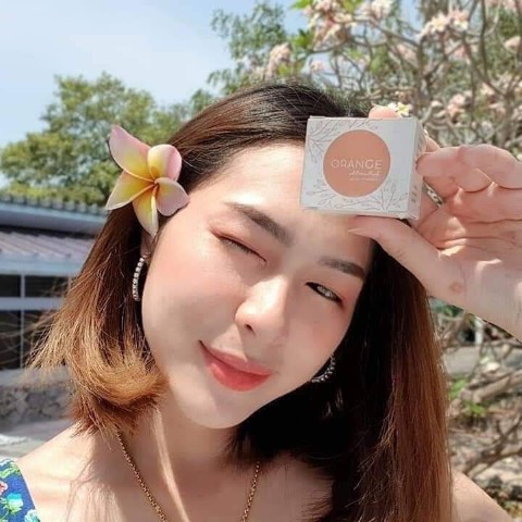 ครีมกันแดดส้ม กันแดดที่ช่วยให้หน้าฉ่ำวาว หน้าเงา ทาปุ๊บ ออร่าปั๊บ  ป้องกันแดดได้ถึง 50 เท่า รูปที่ 3