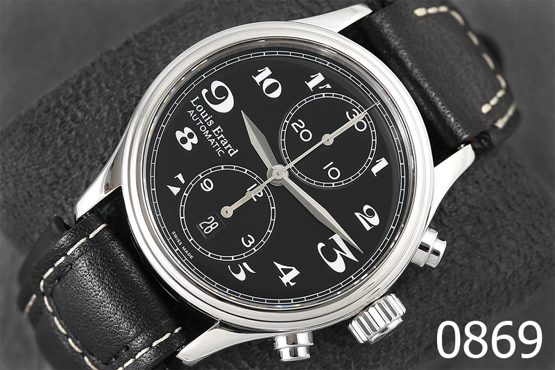 LOUIS ERARD HERITAGE AUTOMATIC CHRONOGRAPH ของดีราคาถูกครับ ออกแบบได้สวย เนื้องานเนี๊ยบ ประณีต ไม่แพ้แบรนด์ดังใดๆ รูปที่ 1