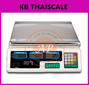 เครื่องชั่งดิจิตอล แบบคำนวณราคา 40kg ยี่ห้อ K-SCALE ราคาประหยัด รูปที่ 4