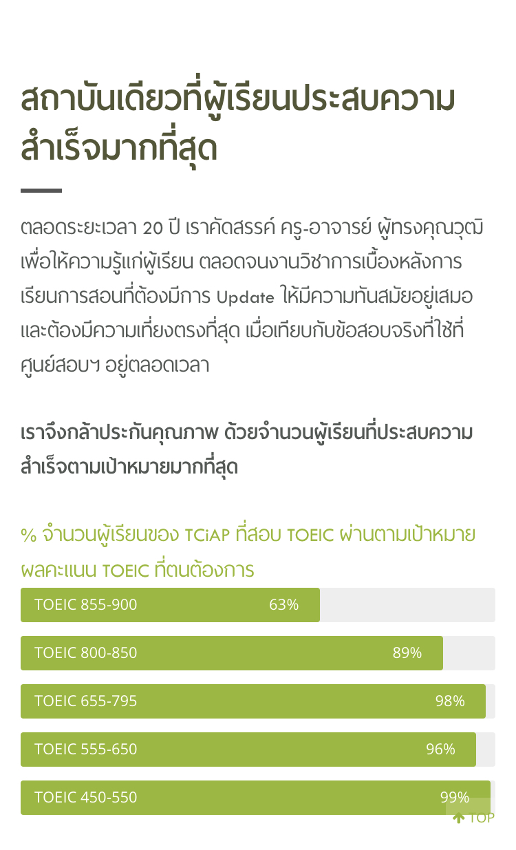 Toeic ติวเตรียมสอบ การันตรี เพิ่มเทคนิค วิเคราะห์เจาะลึกเพิ่มเทคนิค  รูปที่ 3