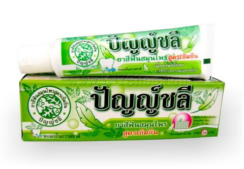 ยาสีฟันสมุนไพรไทย ปัญญ์ชลี รูปที่ 1