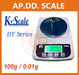 รูปย่อ เครื่องชั่งความละเอียดสูง 100-1000g ยี่ห้อ K-SCALE รุ่น DT ราคาพิเศษ รูปที่3