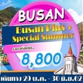 ทัวร์ปูซาน BUSAN PLUS+ SPECIAL SUMMER 4วัน 2คืน เริ่มเพียง 8,800 บ.