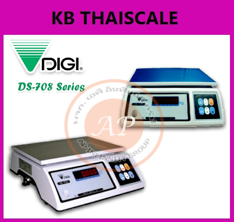 เครื่องชั่งดิจิตอล พิกัด 6-30kg ยี่ห้อ DIGI รุ่น DS-708 Series รูปที่ 1