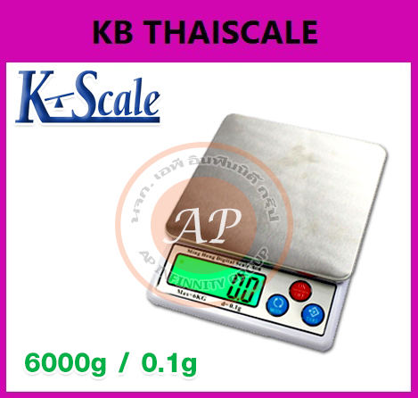 เครื่องชั่งดิจิตอลขนาดเล็ก 6000g ยี่ห้อ K-SCALE รุ่น K66 Series รูปที่ 1