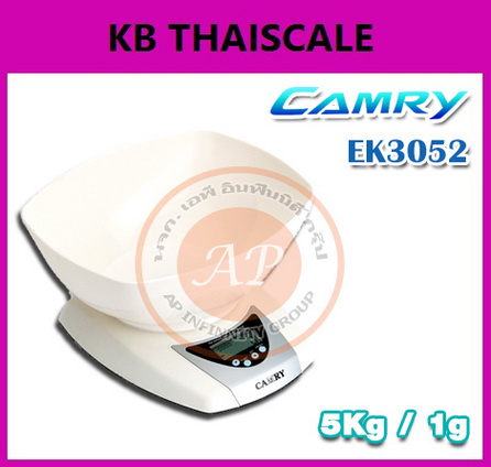 เครื่องชั่งดิจิตอล ชั่งอาหาร 5kg ยี่ห้อ CAMRY รุ่น EK3052 Series รูปที่ 1