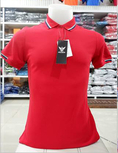 เสื้อโปโล แดง แบร์น POLYGAN พร้อมบริการงานปักงานสกรีนตามความต้องการ
