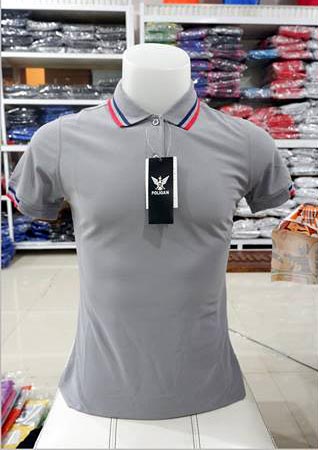 เสื้อโปโล เทา แบร์น POLYGAN พร้อมบริการงานปักงานสกรีนตามความต้องการ รูปที่ 6