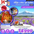 ญี่ปุ่น นาริตะ ฟูจิ โตเกียว เลสโก โตเกียวม่วงมณี 5D3N เริ่ม 14,999 บาท