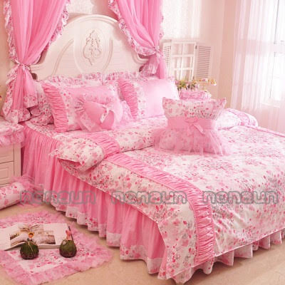 จำหน่ายชุดเครื่องนอนเจ้าหญิงวินเทจ สีหวาน  หลากหลายสไตล์ รูปที่ 3
