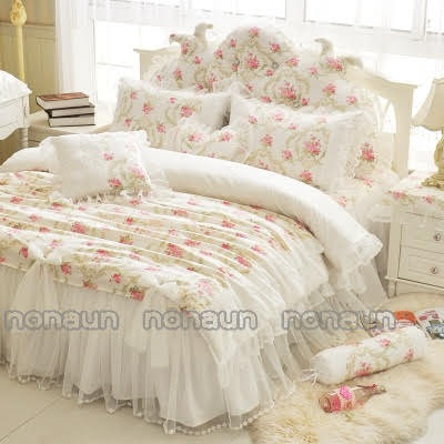 จำหน่ายชุดเครื่องนอนเจ้าหญิงวินเทจ สีหวาน  หลากหลายสไตล์ รูปที่ 5