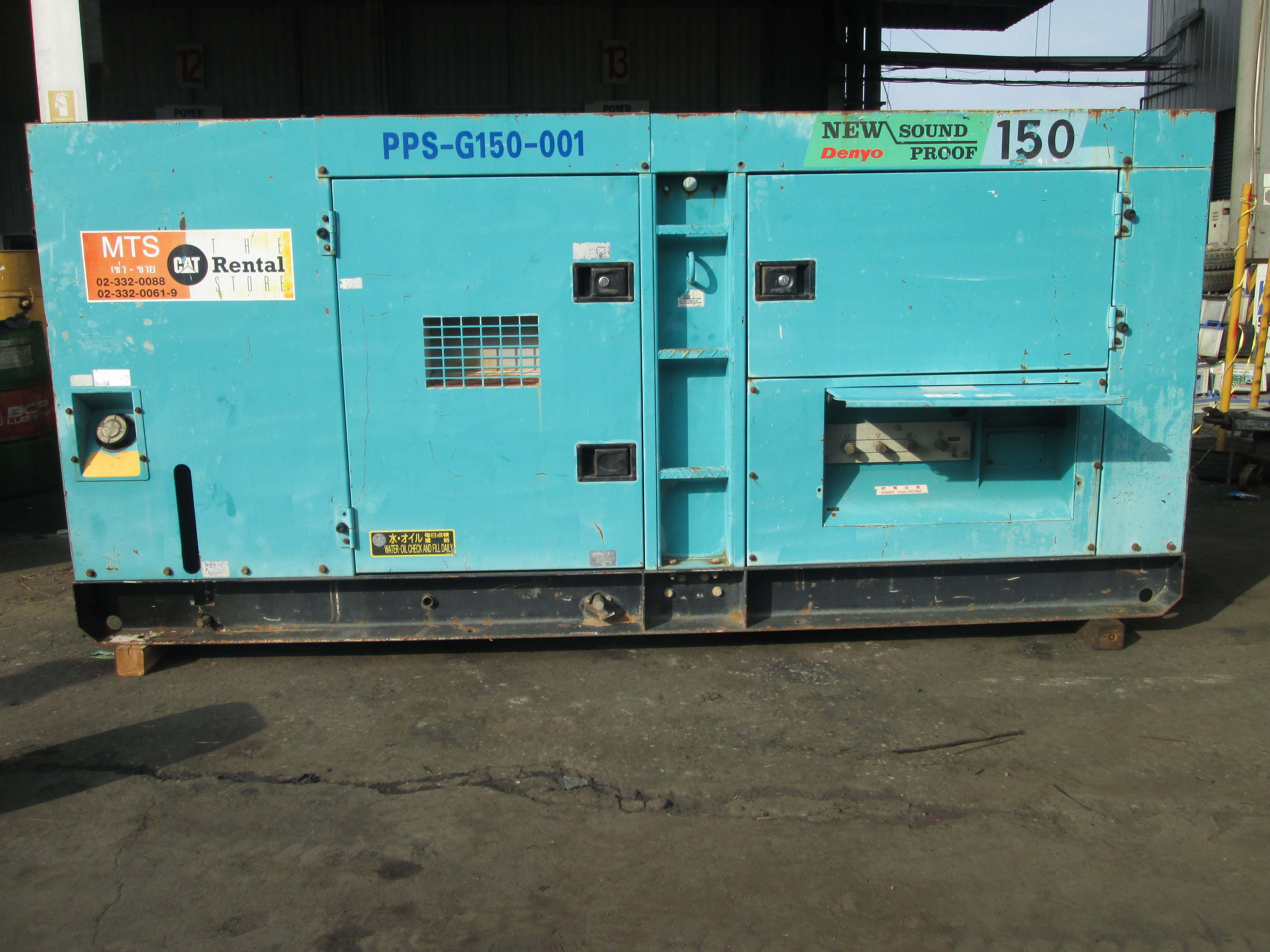 เครื่องไฟ DENYO มีตั้งแต่ขนาด 25 - 220 KVA. รูปที่ 1