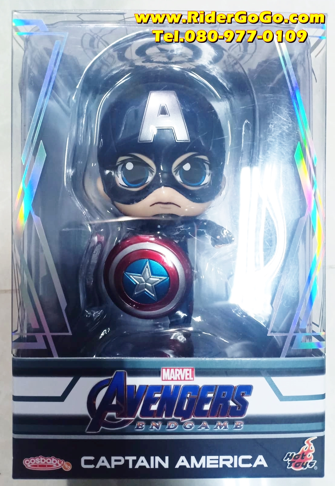 โมเดลกัปตันอเมริกา คอสเบบี้กัปตันอเมริกา COSBABY Avengers: Endgame Captain America ของใหม่ของแท้ รูปที่ 1