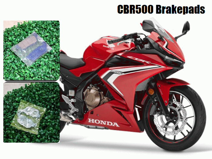 ผ้าเบรกแท้ CBR500R CB500F CB500X CB,CBR650 รูปที่ 1