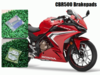 รูปย่อ ผ้าเบรกแท้ CBR500R CB500F CB500X CB,CBR650 รูปที่1