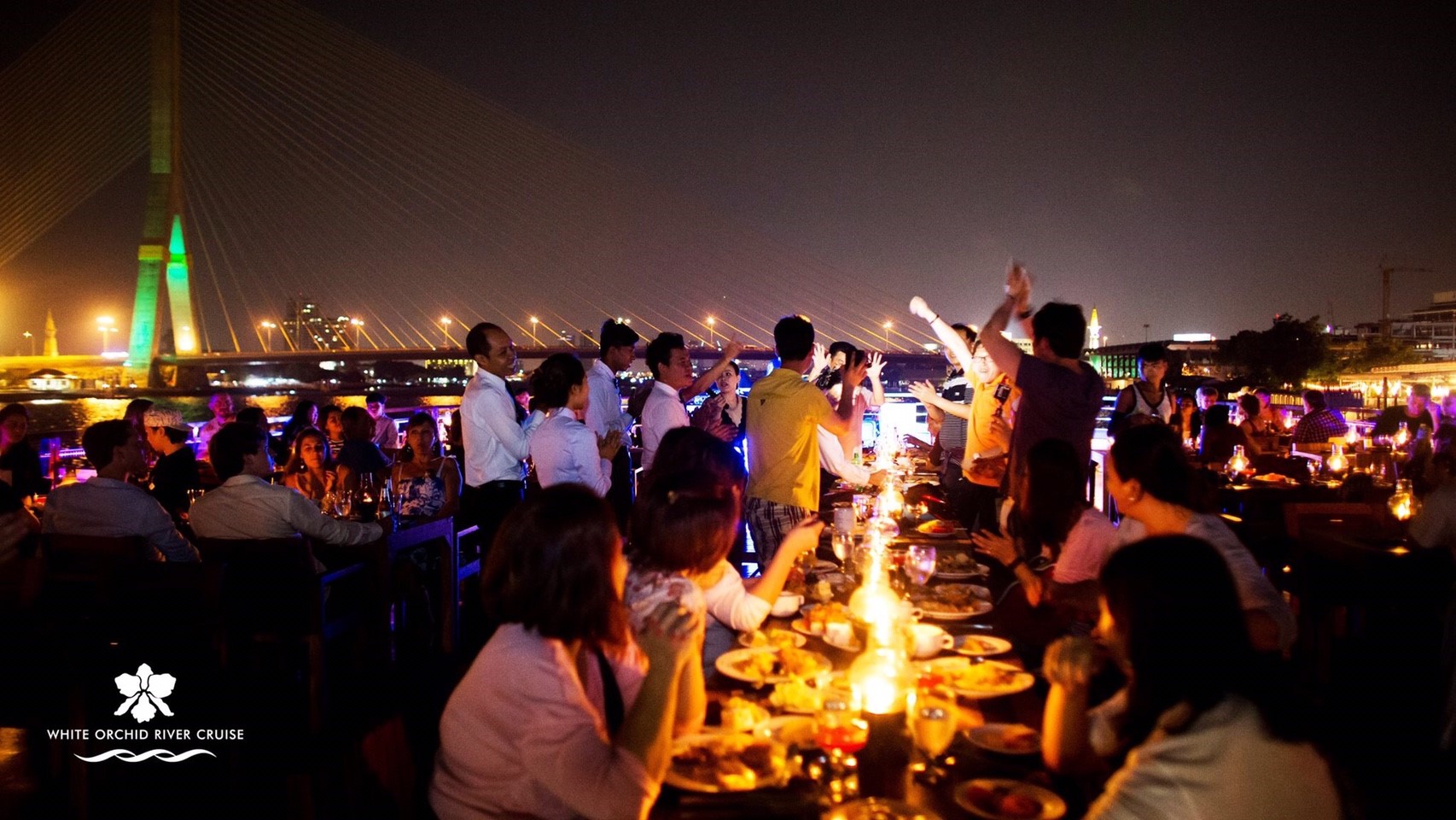 ล่องเรือไวท์ออคิดริเวอร์ครุยส์ พร้อมอาหารบุฟเฟ่ต์ ราคาพิเศษกับ Wisplanet รูปที่ 3