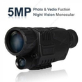 กล้องส่องกลางคืนอินฟาเรดบันทึกวีดีโอ5xnightvision camera video