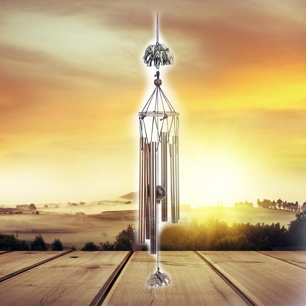 ระฆังลม กระดิ่งลม โมบายลม วินเทจ Wind Chimes โมบายลมรูปช้าง รูปที่ 4