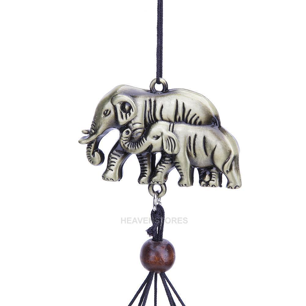 ระฆังลม กระดิ่งลม โมบายลม วินเทจ Wind Chimes โมบายลมรูปช้าง รูปที่ 7