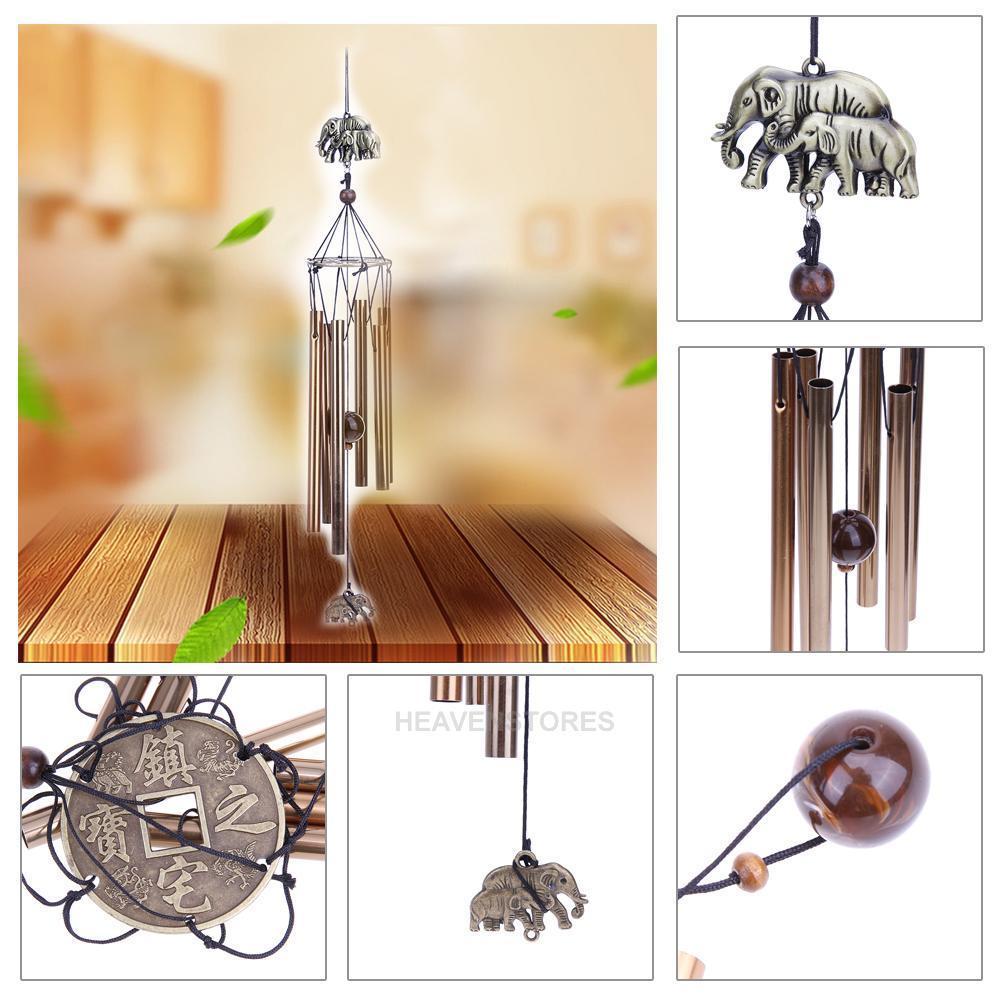 ระฆังลม กระดิ่งลม โมบายลม วินเทจ Wind Chimes โมบายลมรูปช้าง รูปที่ 5