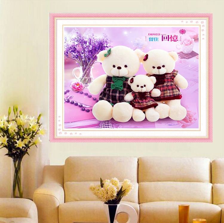 ร้าน noogningcrosstitch ครอสติสพิมพ์ลาย จำหน่ายชุดปักครอสติส ครอสติสคริสตรัล DiamondPainting DIYง่ายๆ331 รูปที่ 1