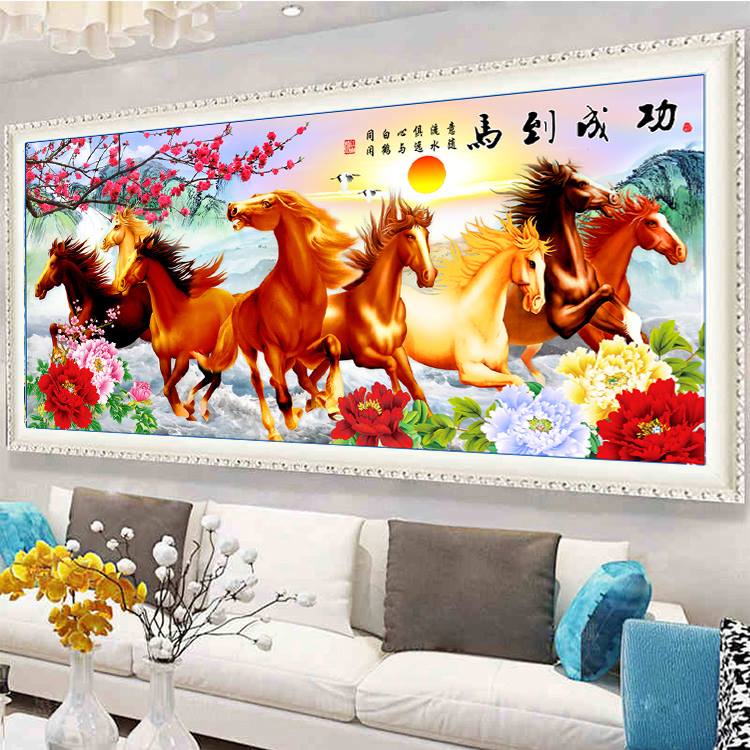 ร้าน noogningcrosstitch ครอสติสพิมพ์ลาย จำหน่ายชุดปักครอสติส ครอสติสคริสตรัล DiamondPainting DIYง่ายๆ393 รูปที่ 1