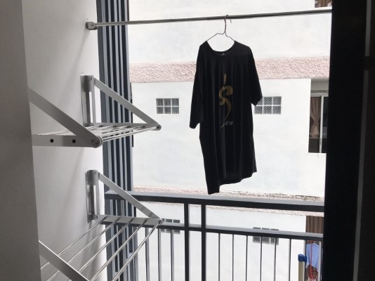 ราวตากผ้า PERFECT HANG รุ่นราวเดี่ยว เส้นเดียว  พับเก็บได้ รูปที่ 4