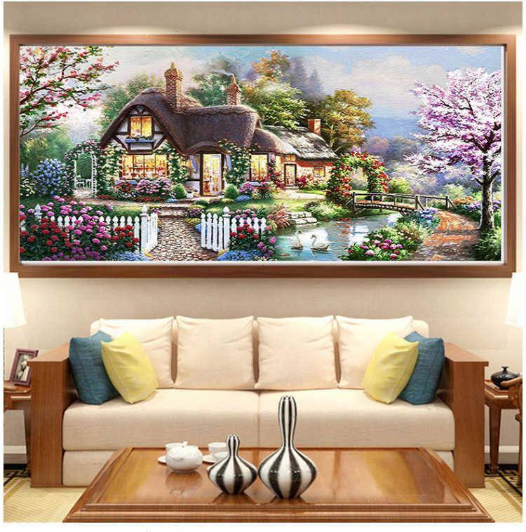 ร้าน noogningcrosstitch ครอสติสพิมพ์ลาย จำหน่ายชุดปักครอสติส ครอสติสคริสตรัล DiamondPainting DIYง่ายๆ356 รูปที่ 1