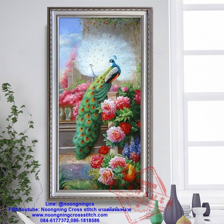 ร้าน noogningcrosstitch ครอสติสพิมพ์ลาย จำหน่ายชุดปักครอสติส ครอสติสคริสตรัล DiamondPainting DIYง่ายๆ541 รูปที่ 1