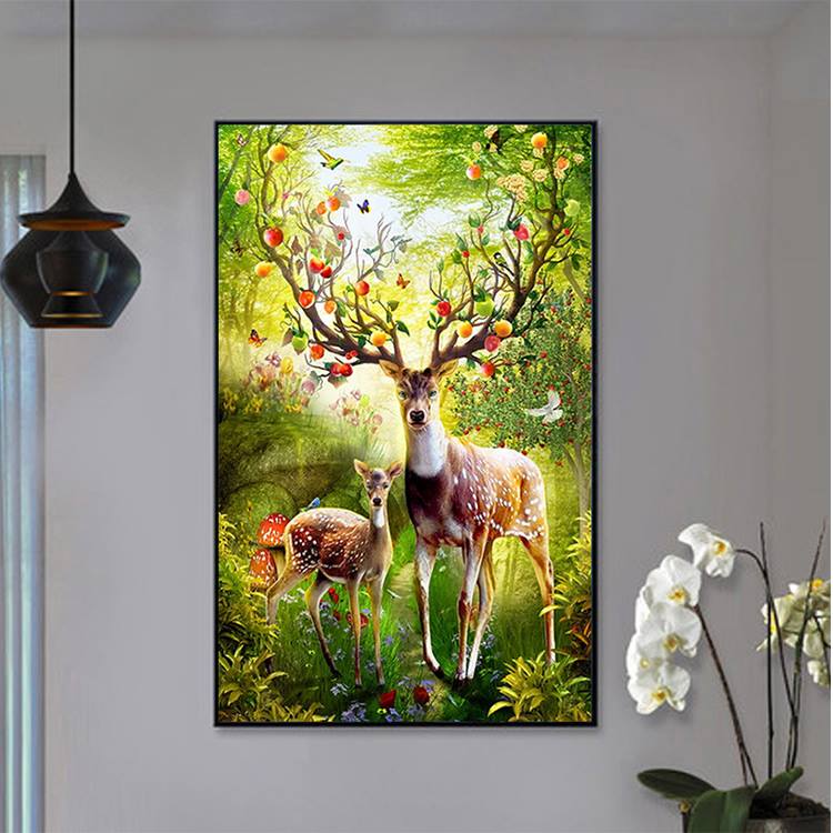 ร้าน noogningcrosstitch ครอสติสพิมพ์ลาย จำหน่ายชุดปักครอสติส ครอสติสคริสตรัล DiamondPainting DIYง่ายๆ515 รูปที่ 1