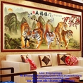 ร้าน noogningcrosstitch ครอสติสพิมพ์ลาย จำหน่ายชุดปักครอสติส ครอสติสคริสตรัล DiamondPainting DIYง่ายๆ530