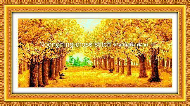 ร้าน noogningcrosstitch ครอสติสพิมพ์ลาย จำหน่ายชุดปักครอสติส ครอสติสคริสตรัล DiamondPainting DIYง่ายๆ743 รูปที่ 1