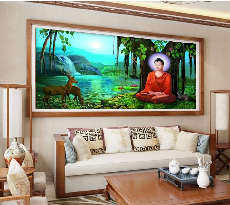 ร้าน noogningcrosstitch ครอสติสพิมพ์ลาย จำหน่ายชุดปักครอสติส ครอสติสคริสตรัล DiamondPainting DIYง่ายๆ686 รูปที่ 1
