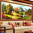 ร้าน noogningcrosstitch ครอสติสพิมพ์ลาย จำหน่ายชุดปักครอสติส ครอสติสคริสตรัล DiamondPainting DIYง่ายๆ676