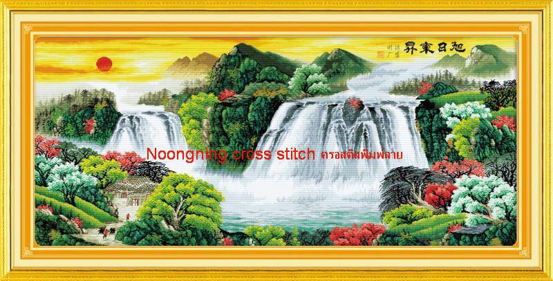 ร้าน noogningcrosstitch ครอสติสพิมพ์ลาย จำหน่ายชุดปักครอสติส ครอสติสคริสตรัล DiamondPainting DIYง่ายๆ757 รูปที่ 1