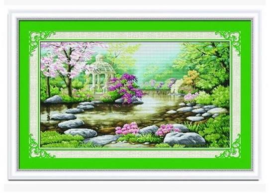 ร้าน noogningcrosstitch ครอสติสพิมพ์ลาย จำหน่ายชุดปักครอสติส ครอสติสคริสตรัล DiamondPainting DIYง่ายๆ783 รูปที่ 1