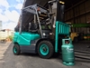 รูปย่อ รถยก Forklift Feeler ใหม่ Diesel 2.5 Ton เครื่องยนต์  Isuzu แบรนด์ไต้หวัน  รูปที่2