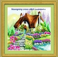 ร้าน noogningcrosstitch ครอสติสพิมพ์ลาย จำหน่ายชุดปักครอสติส ครอสติสคริสตรัล DiamondPainting DIYง่ายๆ940