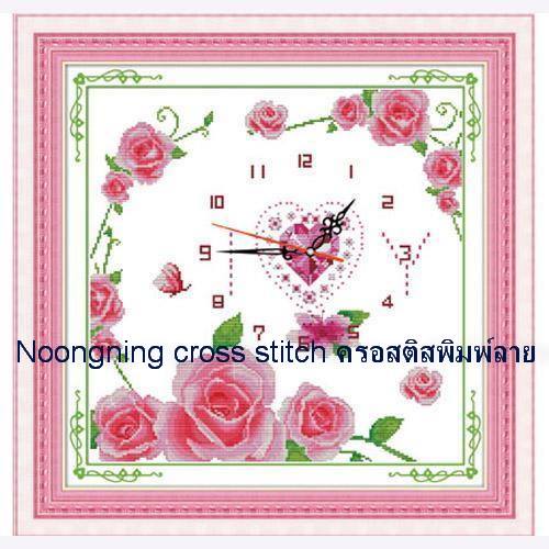 ร้าน noogningcrosstitch ครอสติสพิมพ์ลาย จำหน่ายชุดปักครอสติส ครอสติสคริสตรัล DiamondPainting DIYง่ายๆ988 รูปที่ 1