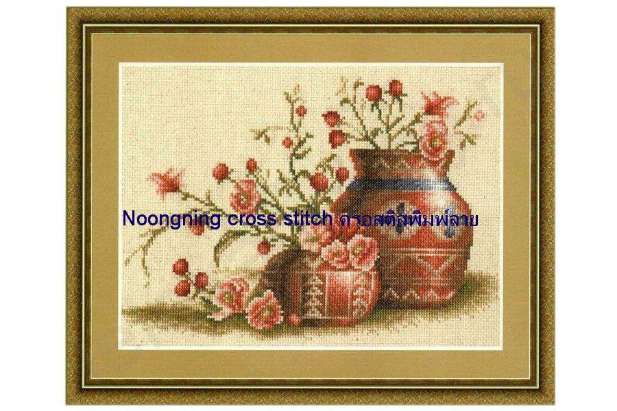 ร้าน noogningcrosstitch ครอสติสพิมพ์ลาย จำหน่ายชุดปักครอสติส ครอสติสคริสตรัล DiamondPainting DIYง่ายๆ986 รูปที่ 1